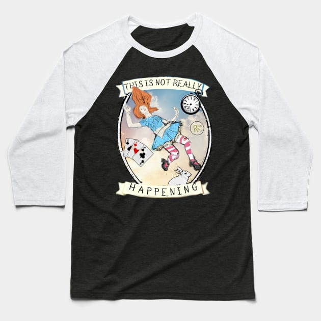 Cornflake Girl Baseball T-Shirt by RabbitWithFangs